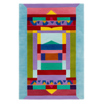 The Temple of Color Tufted Wool Rug