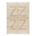The Zig-Zag Berber Moroccan Shag Rug 