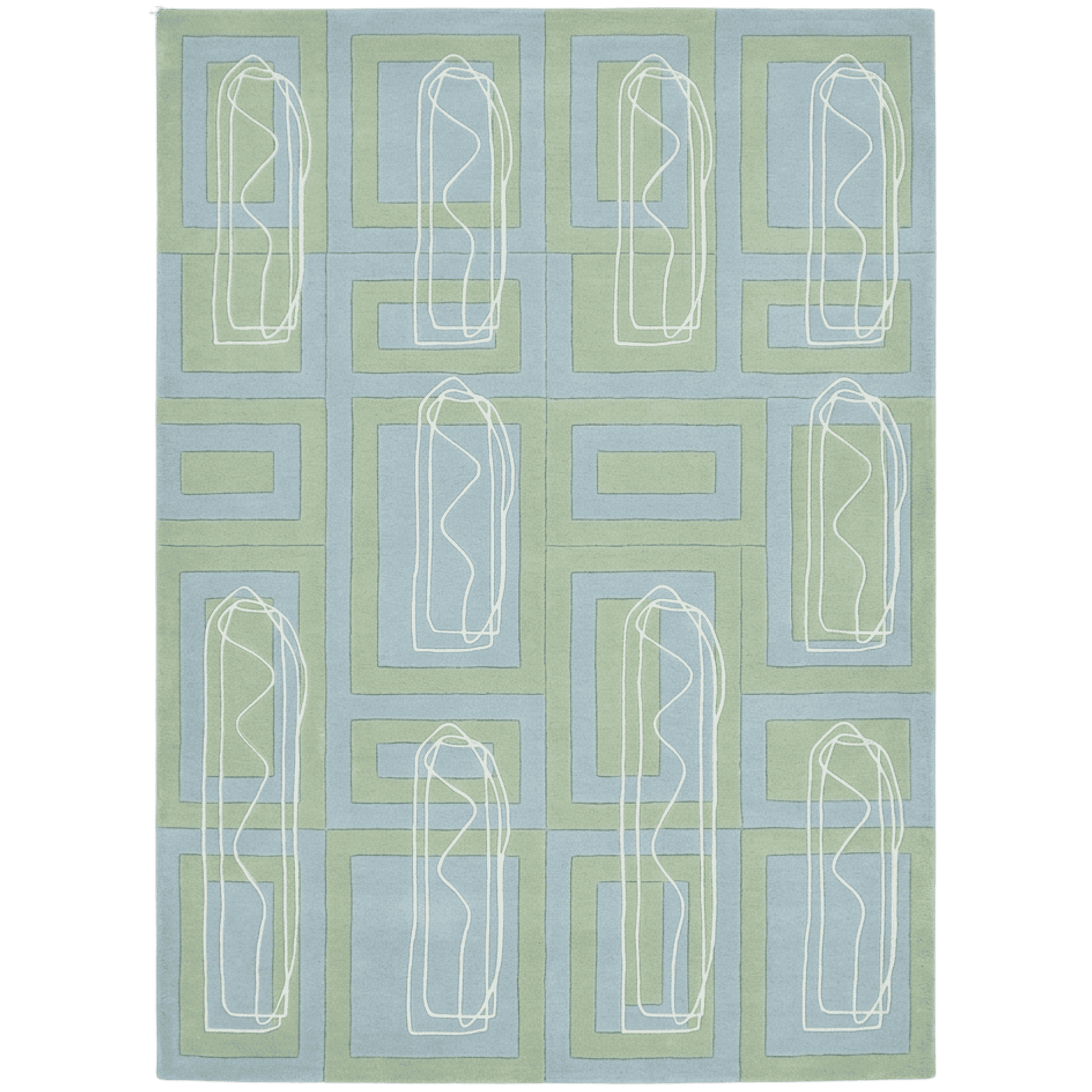 The Matrix Hand Tufted Wool Rug