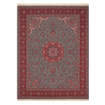 The Scarlet Vista Hand Knotted Rug