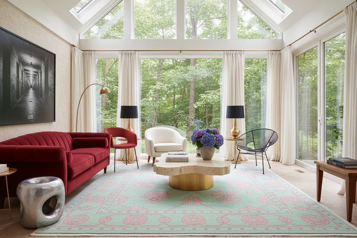 Thistle Woven Solace Hand Knotted Rug