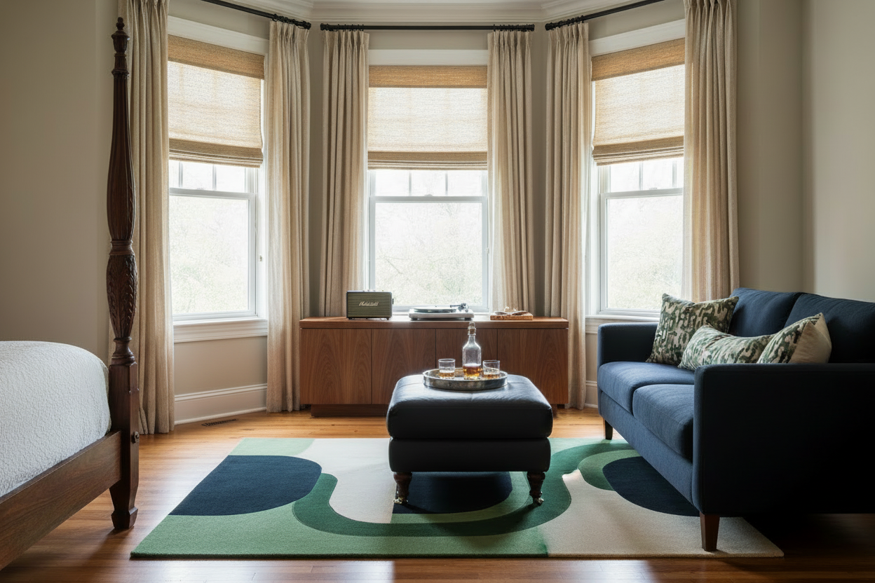 Time Me Hand Tufted Wool Rug