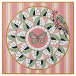 Tropical Mozaic Hand Tufted Wool Rug