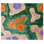 Verdant Kaleidoscope Hand Tufted Wool Rug