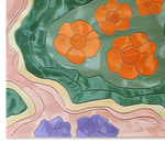 Verdant Kaleidoscope Hand Tufted Wool Rug