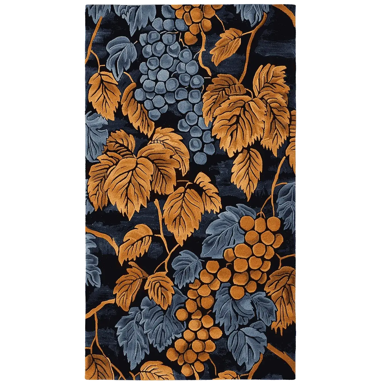 Vine Noir Hand Tufted Rug