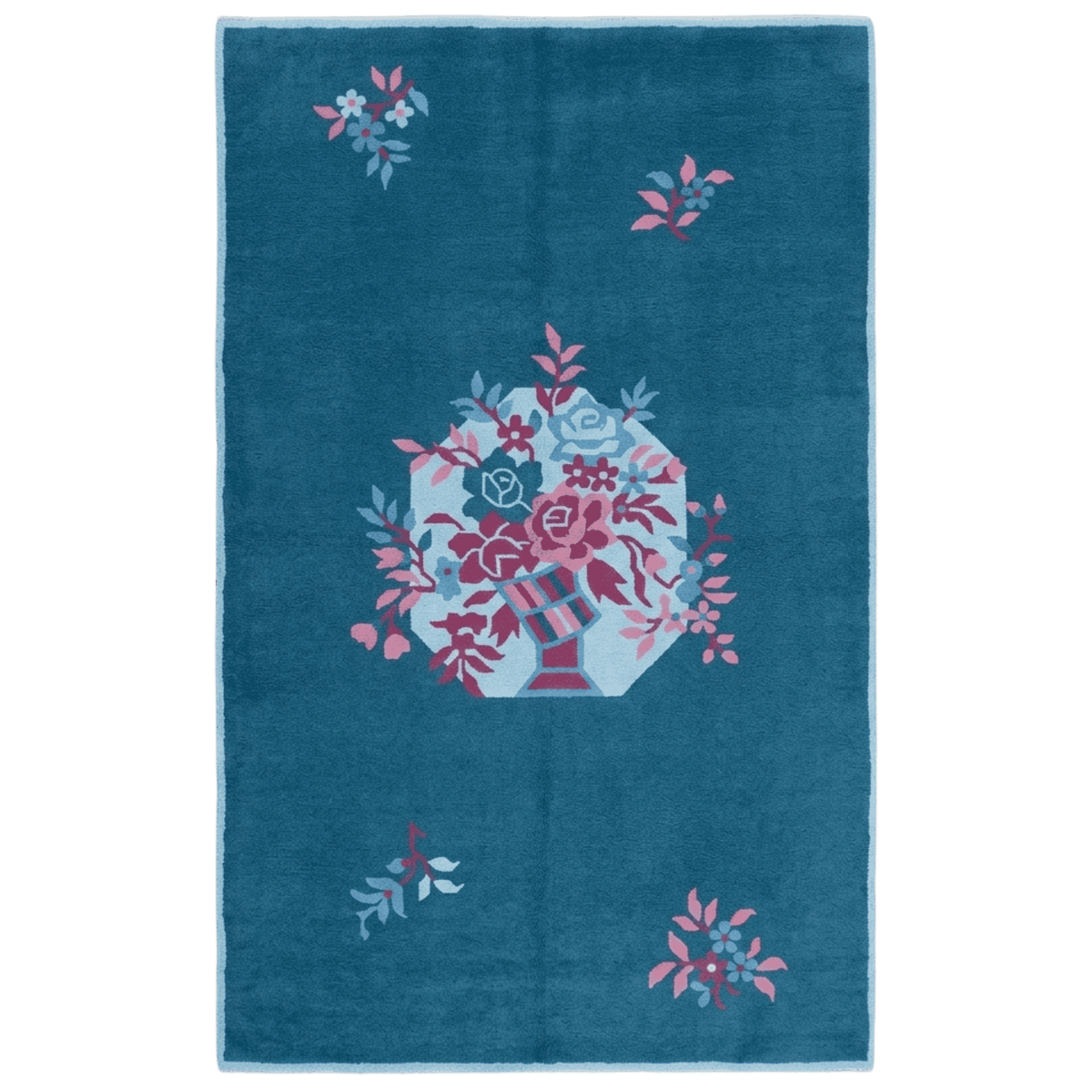 Garnet Storm Weave Hand Knotted Rug