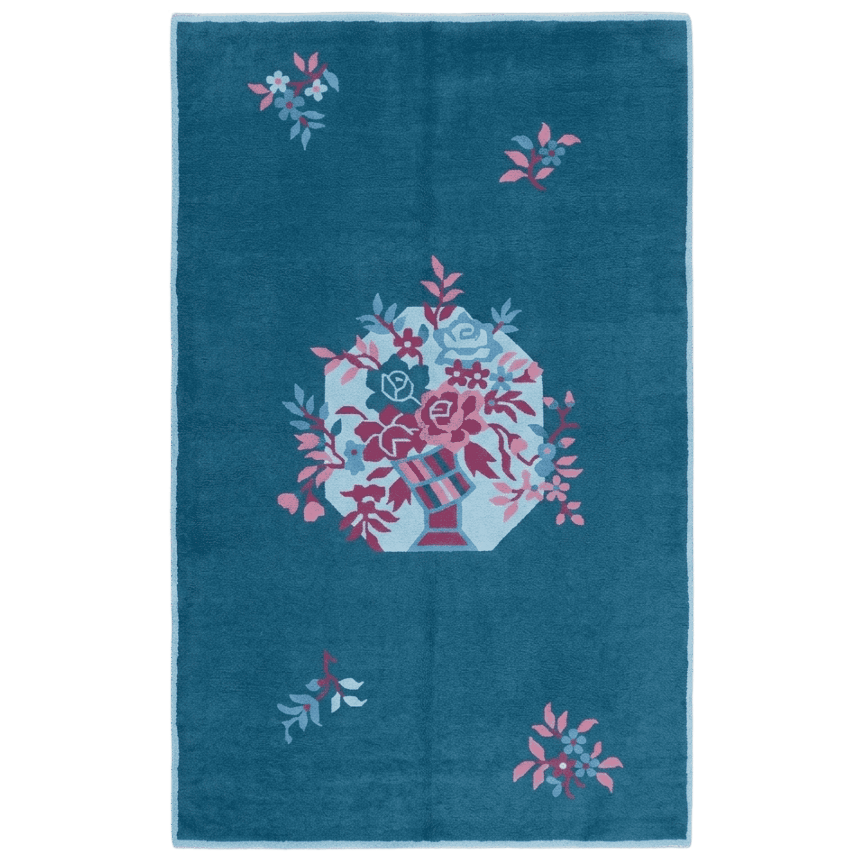 Garnet Storm Weave Hand Knotted Rug