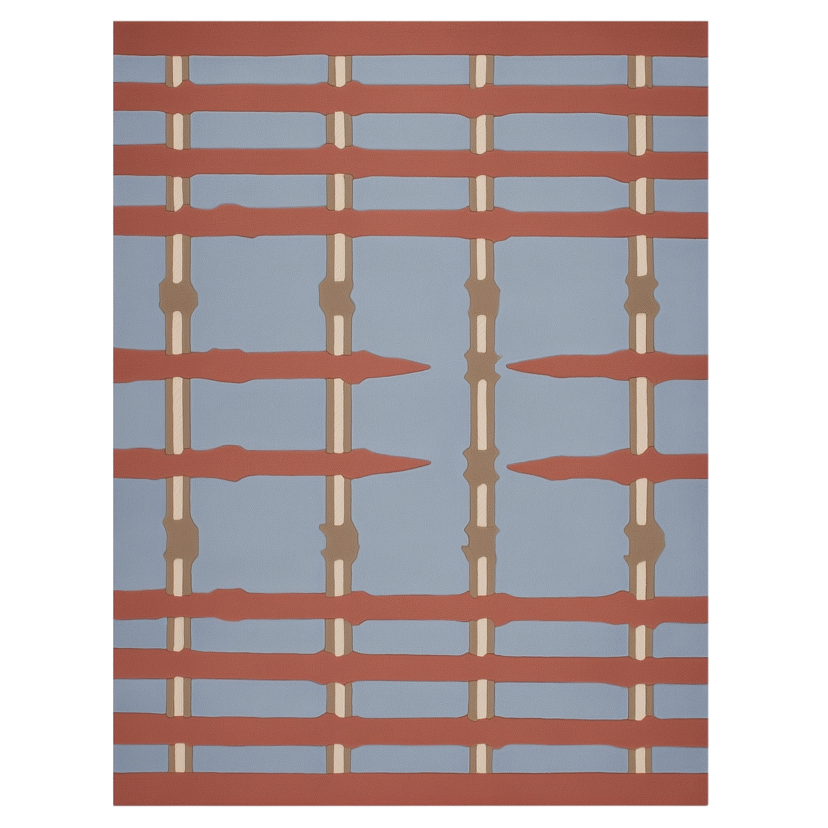 Warp and Weft Hand Tufted Wool Rug 