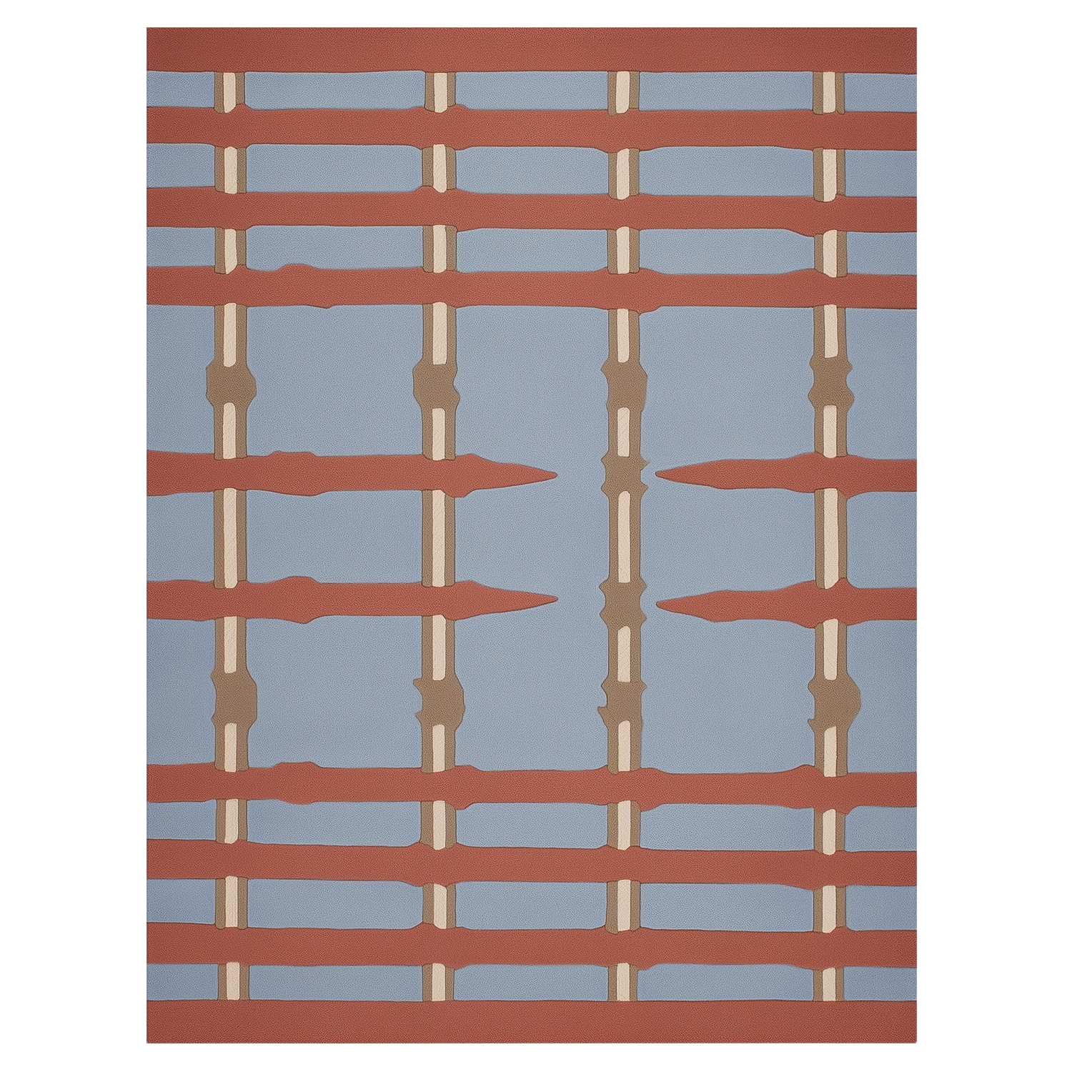 Warp and Weft Hand Tufted Wool Rug 
