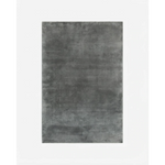 Weathered Zinc Mist Hand Tufted Wool and Viscose Rug - studio photo