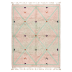 Whimsical Garden Moroccan Shag Rug