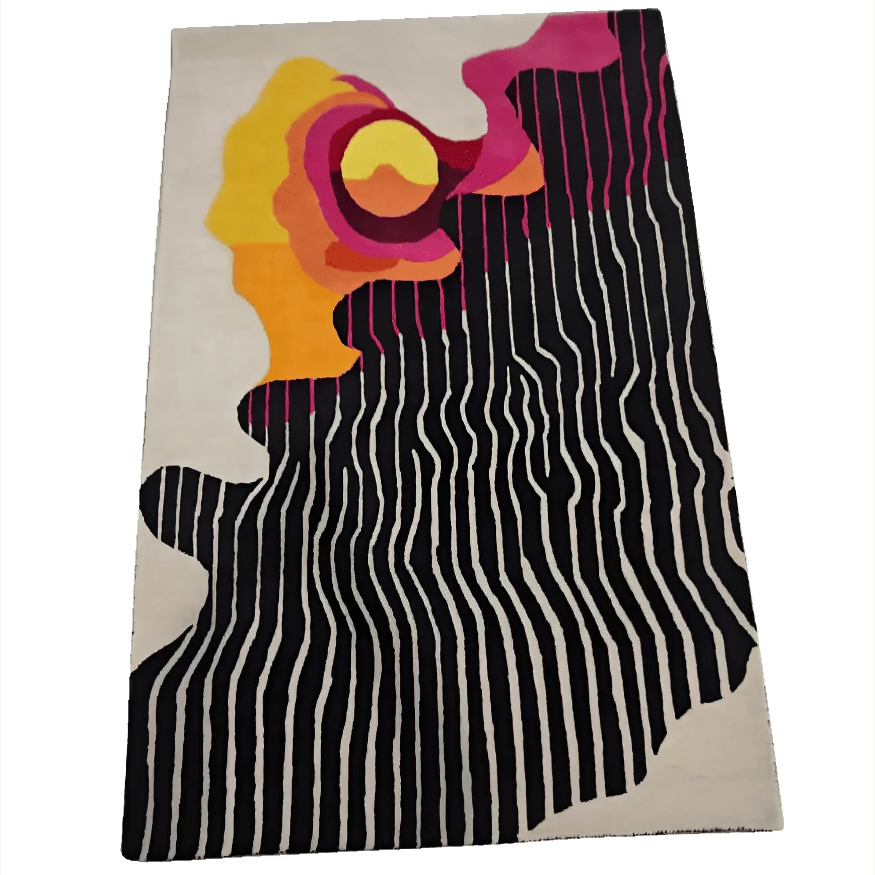 Abstract Aura Hand Tufted Rug  - MAIA HOMES