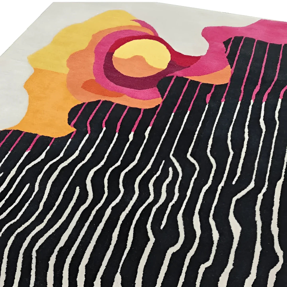 Abstract Aura Hand Tufted Rug  - MAIA HOMES