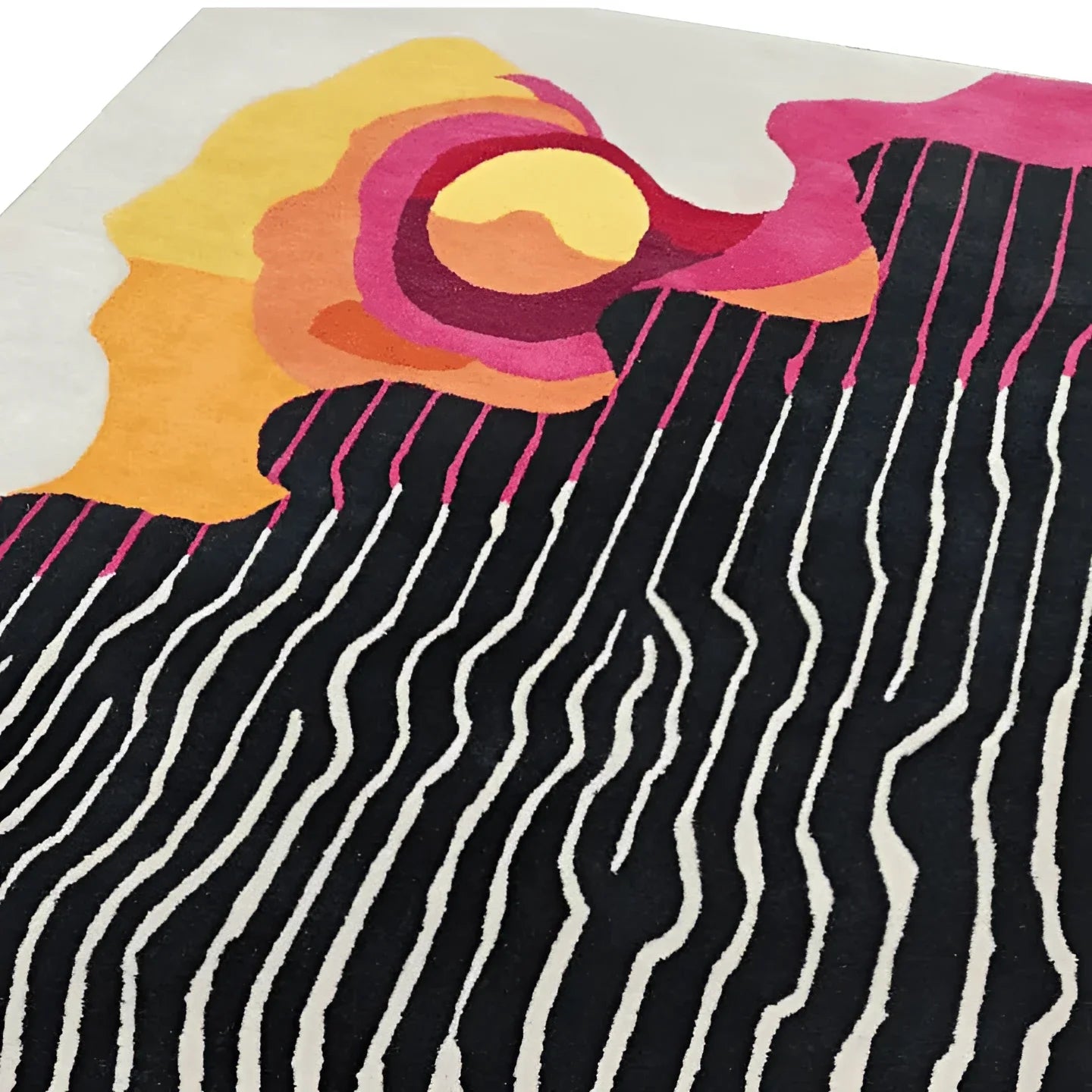 Abstract Aura Hand Tufted Rug  - MAIA HOMES