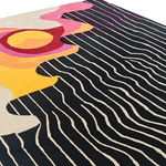 Abstract Aura Hand Tufted Rug 