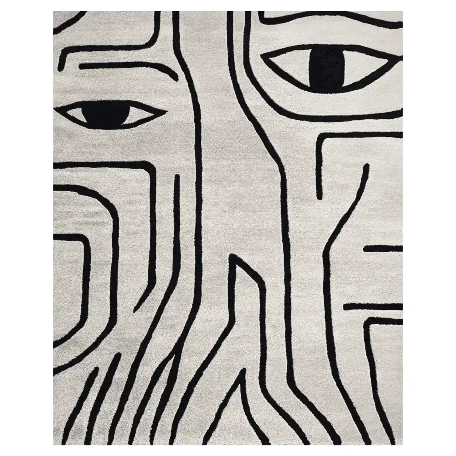 Abstract Gaze Hand Tufted Rug