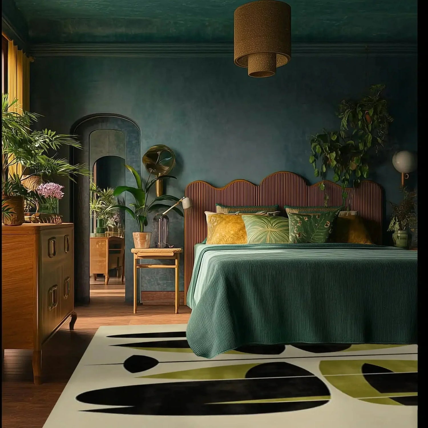 Abstract Haven Hand Tufted Rug