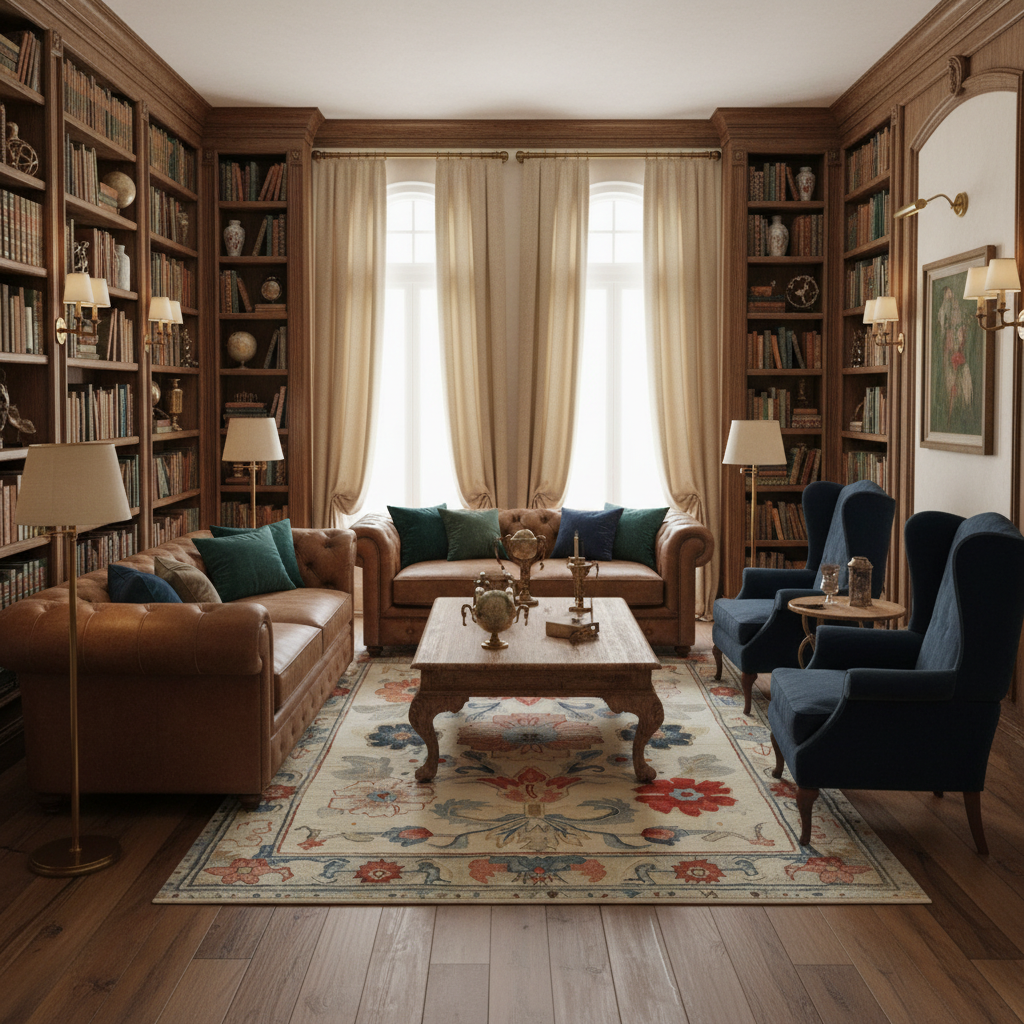 Antique Elegance Hand Tufted Rug