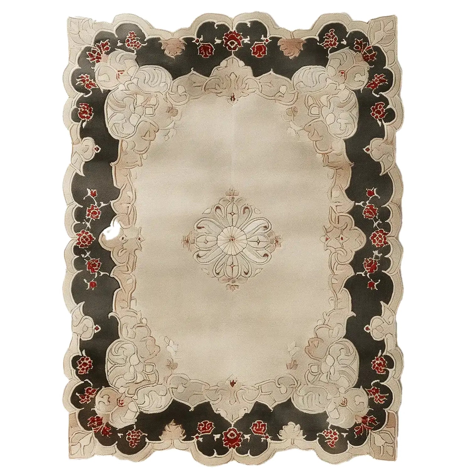 Antique Splendor Hand Tufted Wool Rug