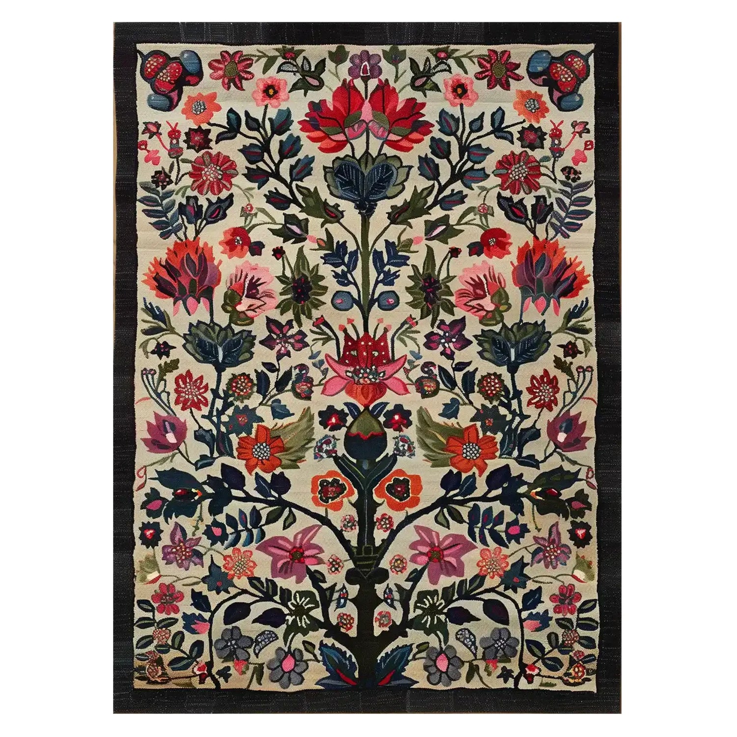 Antiquety Garden Hand Tufted Wool Rug