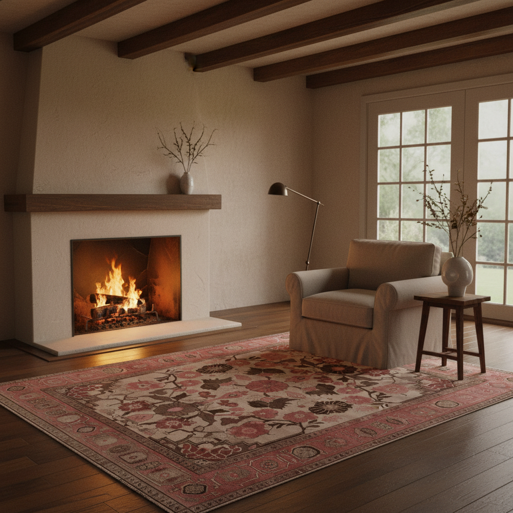 Arcadian Grandeur Knotted Wool Rug
