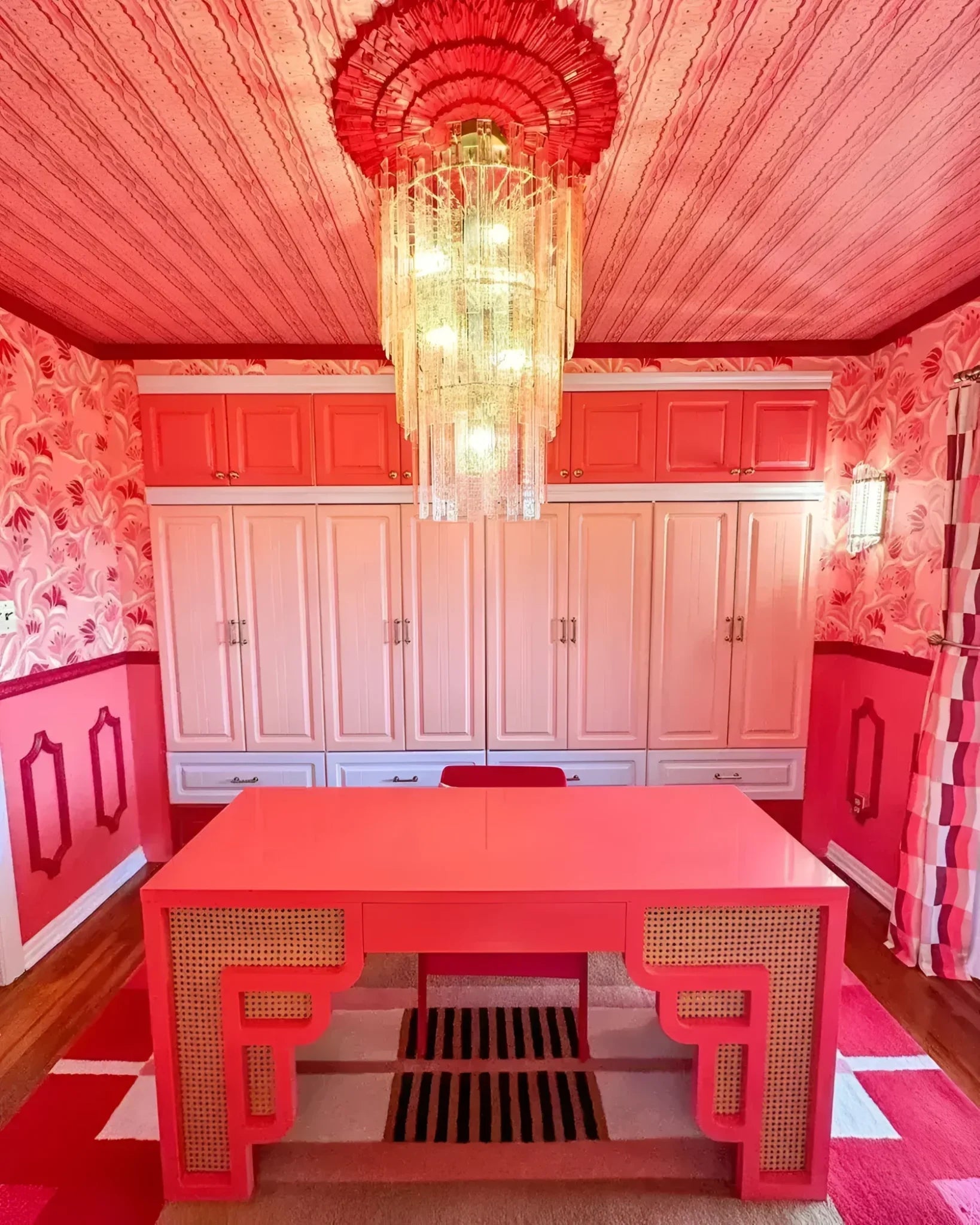 Atzec Red Hand Tufted Wool Rug 6 - 1001 Knots