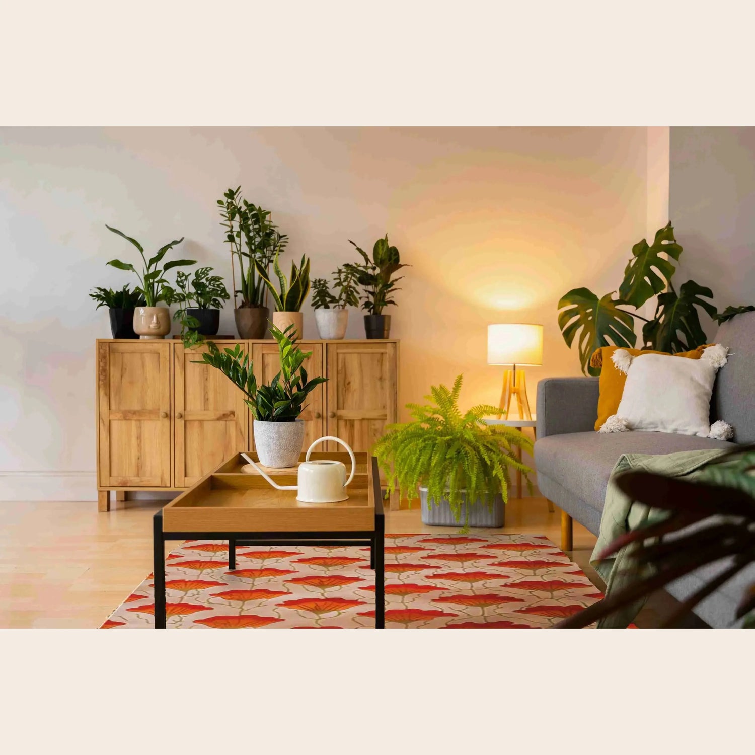 Balanced Bloom Hand Tufted Rug