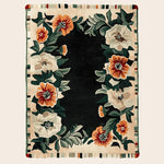 Bloom Border Hand Tufted Rug - rug