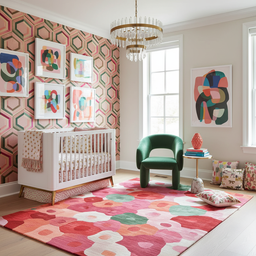 Bloom Pop Garden Hand Tufted Rug