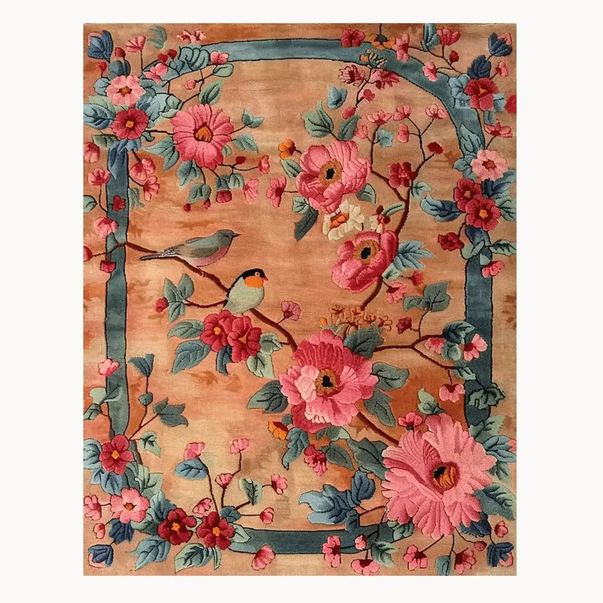 Blooming Symphony Hand Tufted Rug — Swatch 12" x 12"