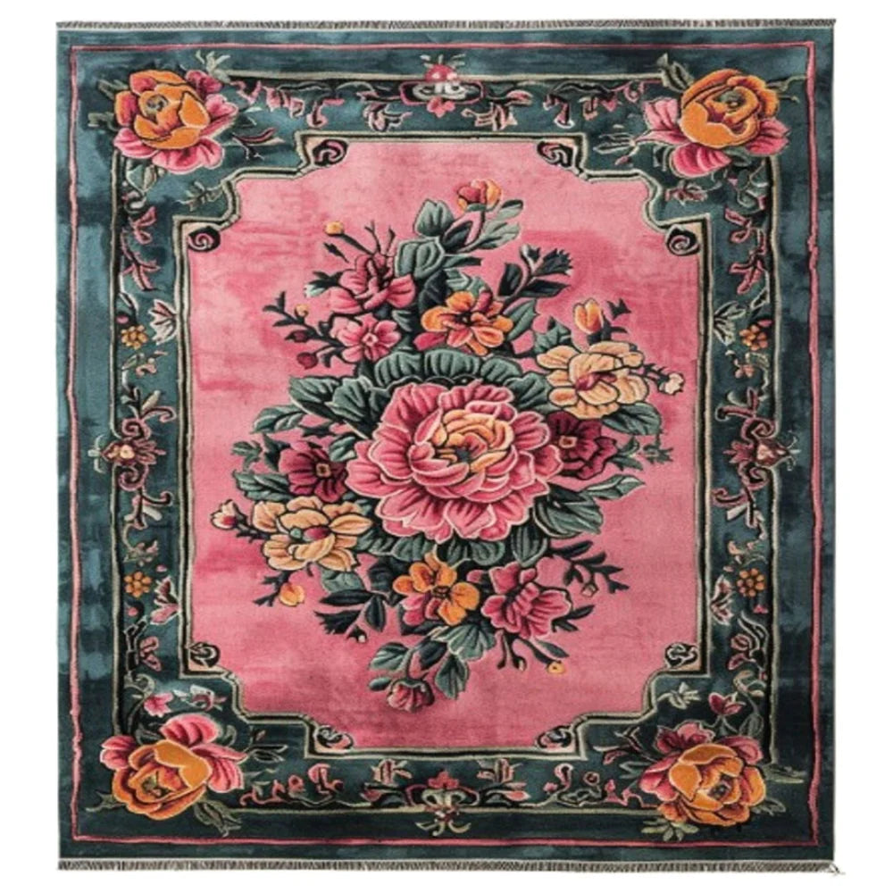 Blossom Floral Elegance Hand Tufted Rug - rug