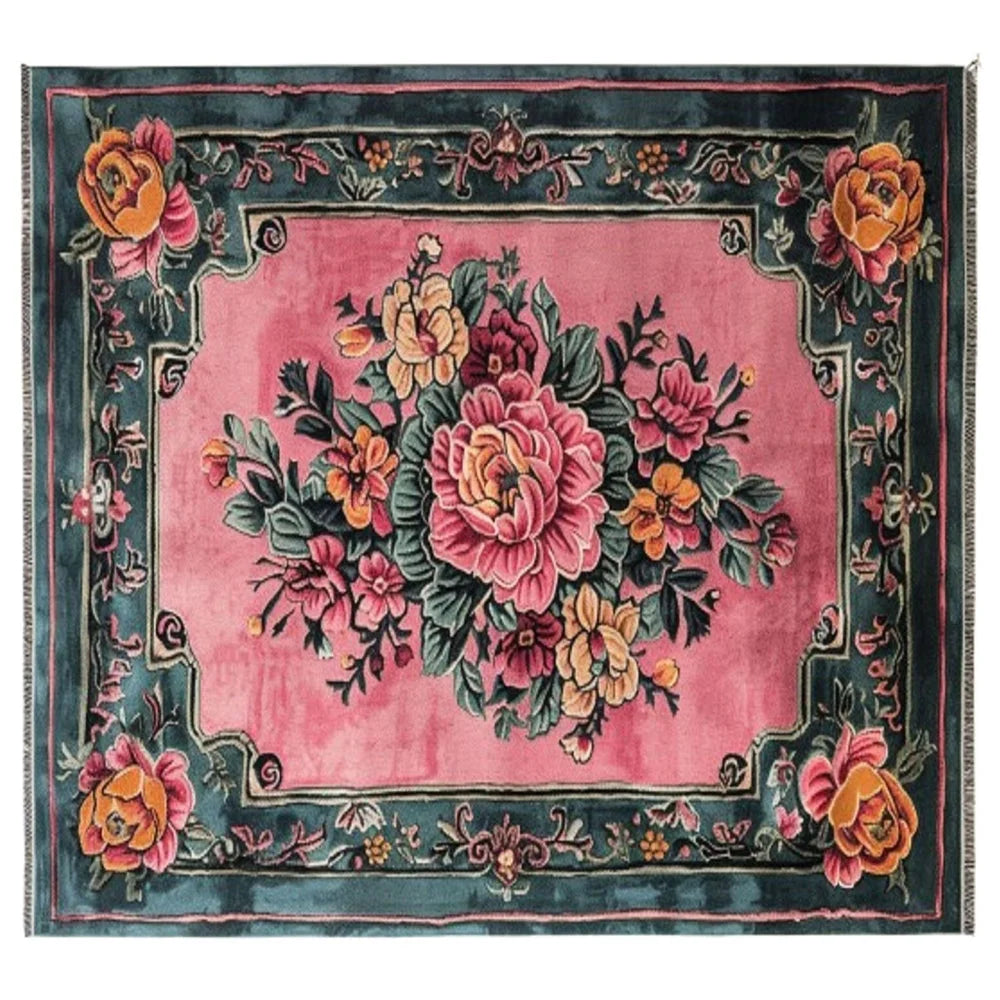Blossom Floral Elegance Hand Tufted Rug - rug