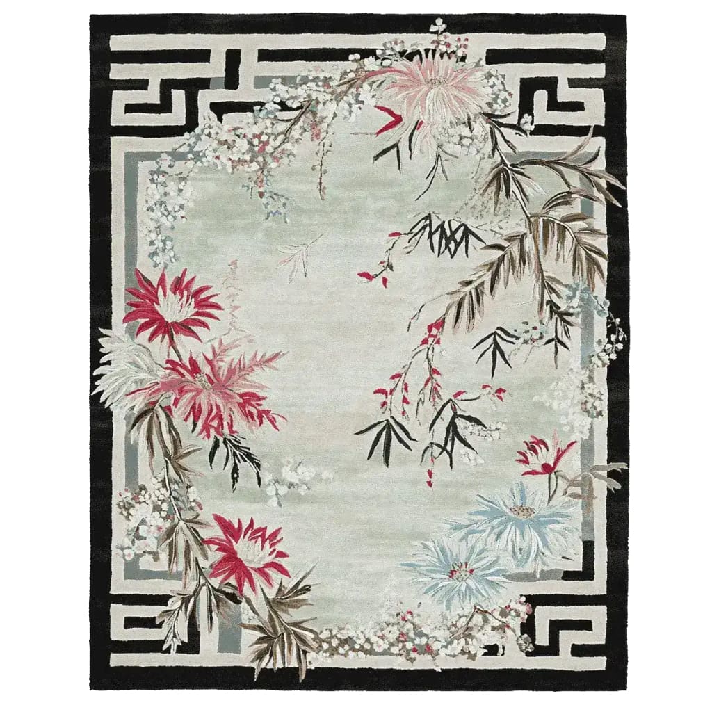 Blossoms In Bloom Hand Tufted Rug