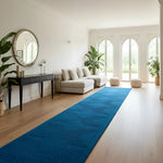 Blue Arctic Geo Modern Hand Tufted Wool Rug 3 - 1001 Knots
