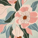 Blush Bloom Hand Tufted Rug - rug