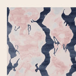 Blush Marble Current Hand Tufted Rug - rug