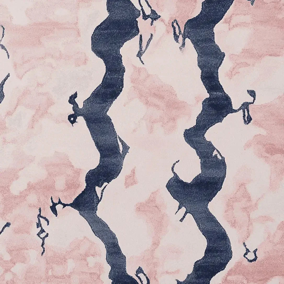 Blush Marble Current Hand Tufted Rug - rug
