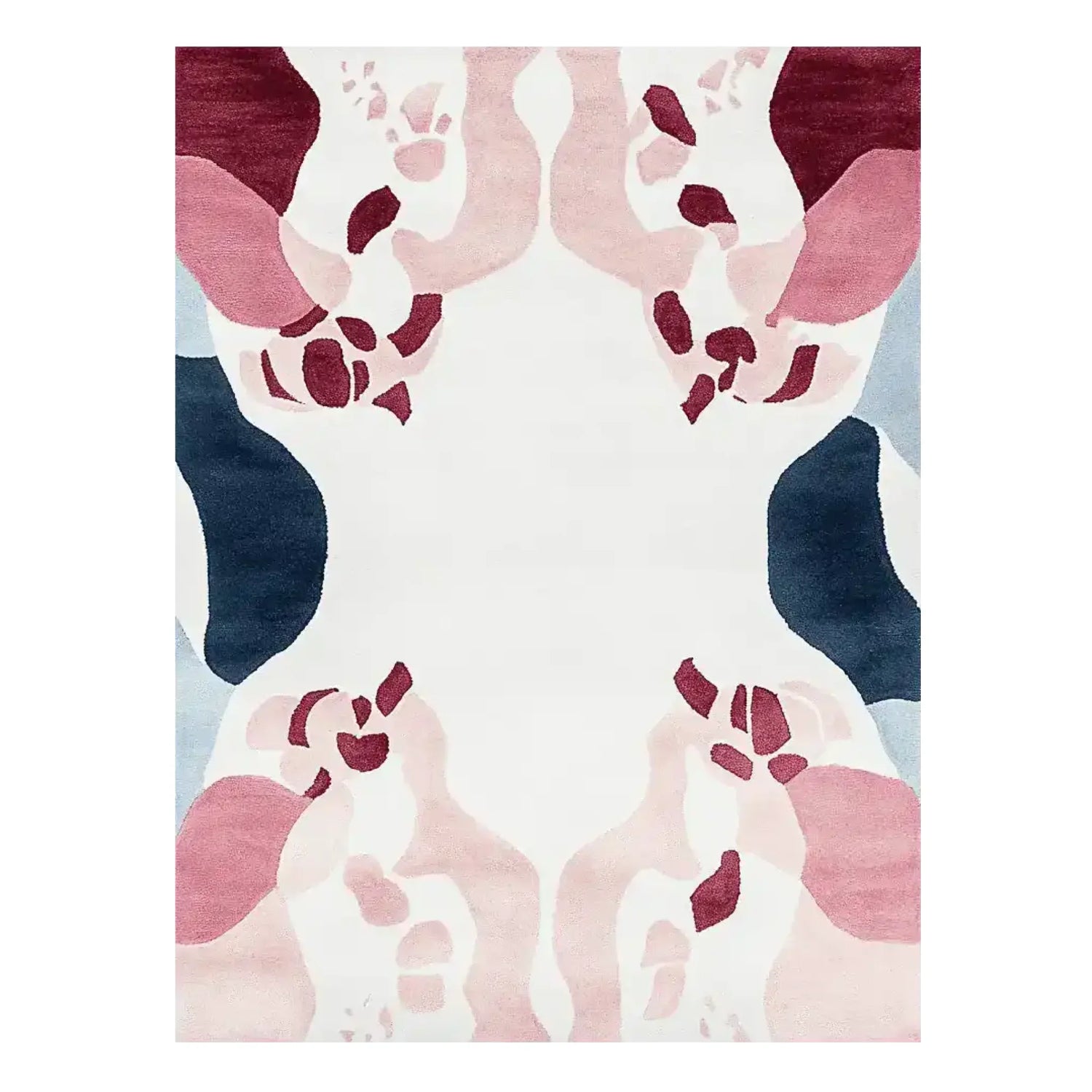Blush Mirage Bloom Hand Tufted Rug