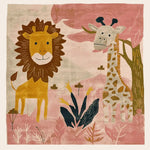 Blush & Roar Hand Tufted Rug - rug
