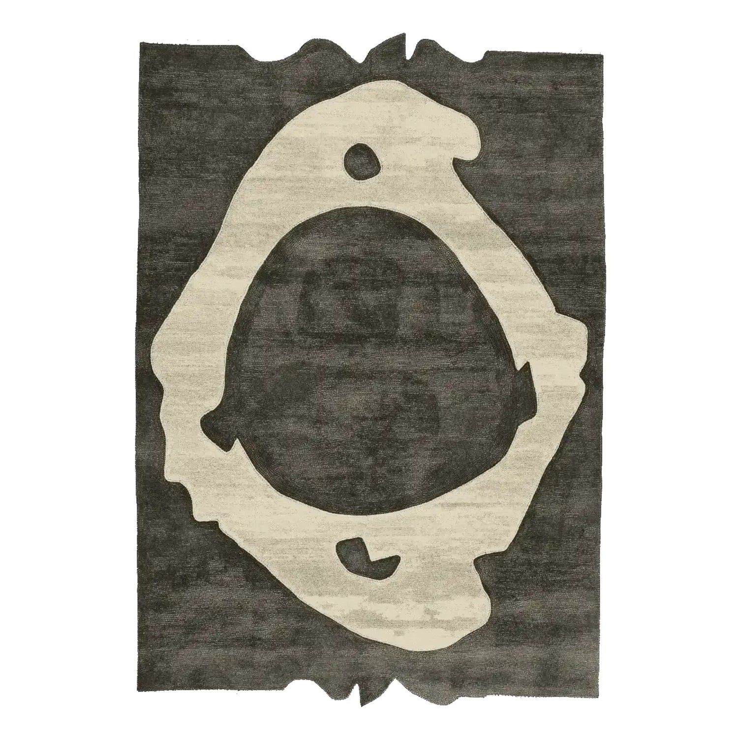 Bone Ring Ritual Hand Tufted Rug