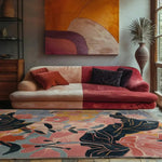 Botanical Bliss Hand Tufted Rug 5 - 1001 Knots