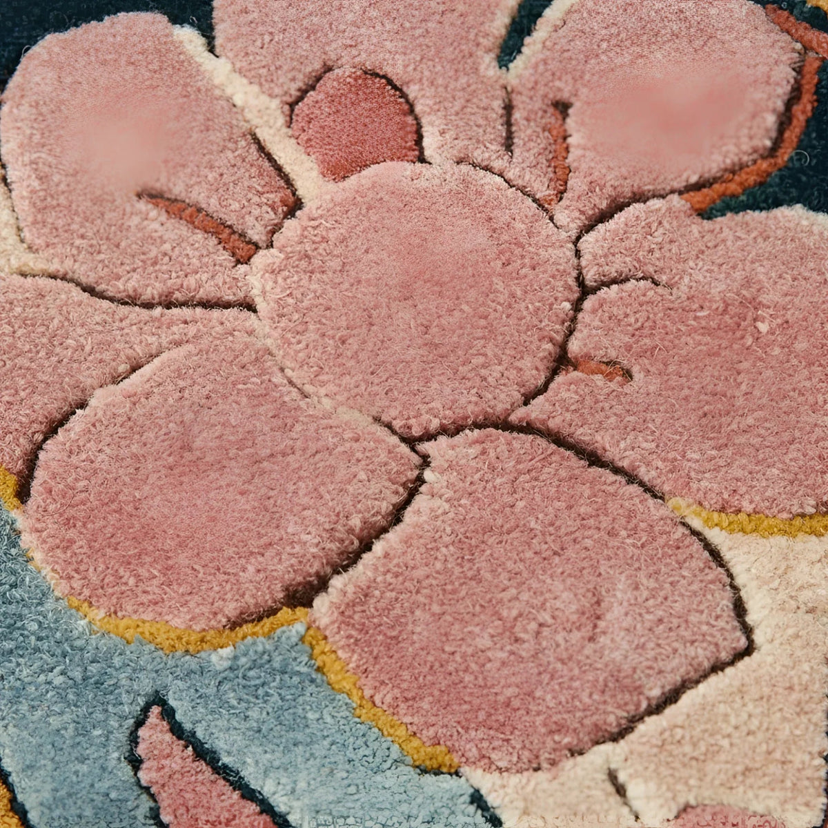Botanical Bliss Hand Tufted Rug 3 - 1001 Knots