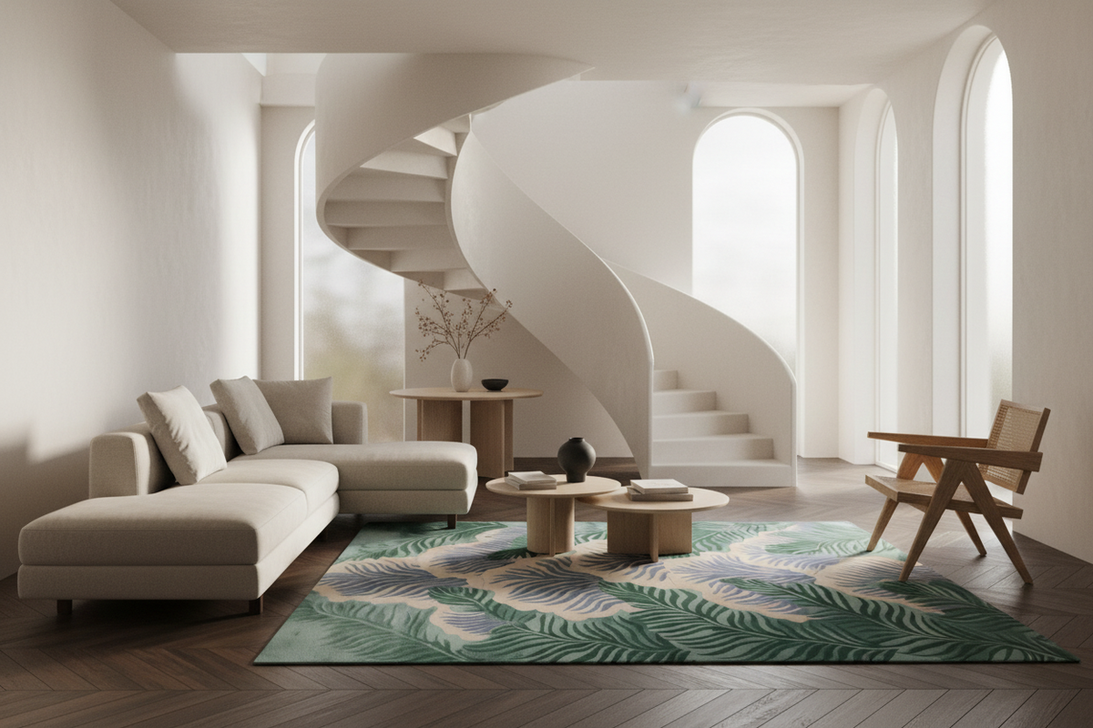 Botanical Dream Hand Tufted Wool Rug