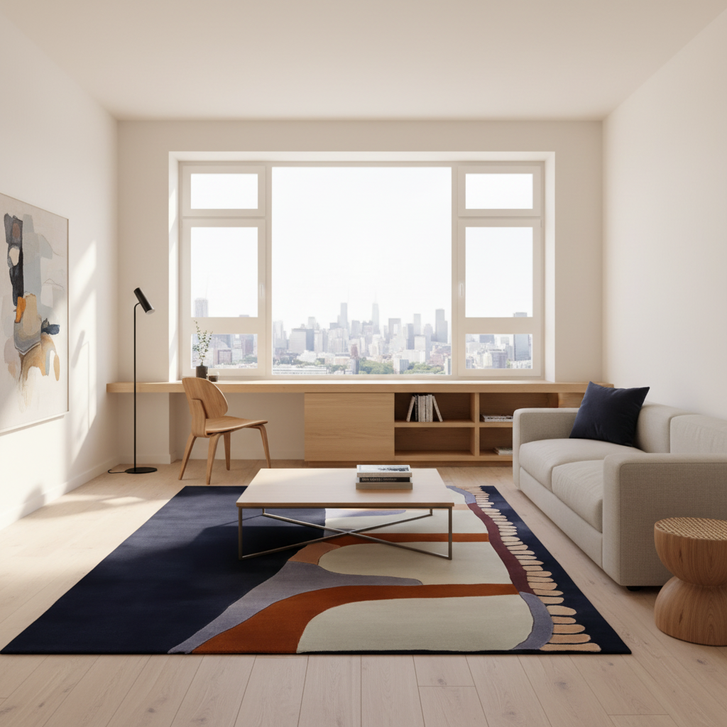 Canyon Vein Flow Hand Tufted Rug
