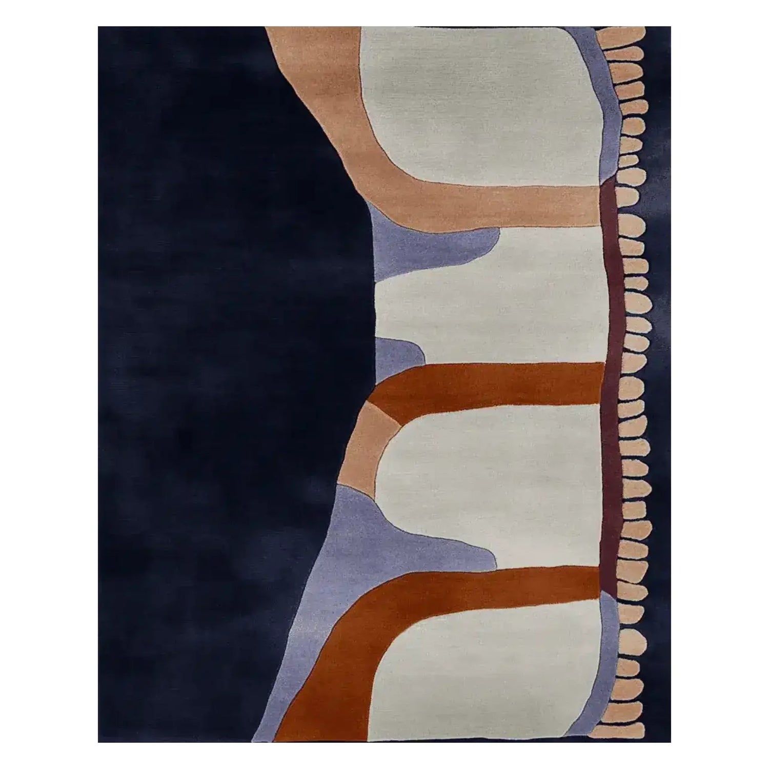 Canyon Vein Flow Hand Tufted Rug