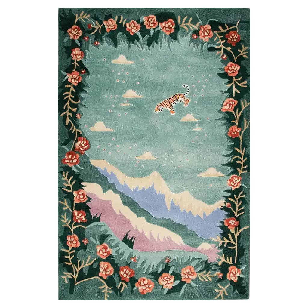 Celestial Drift Hand Tufted Wool Rug