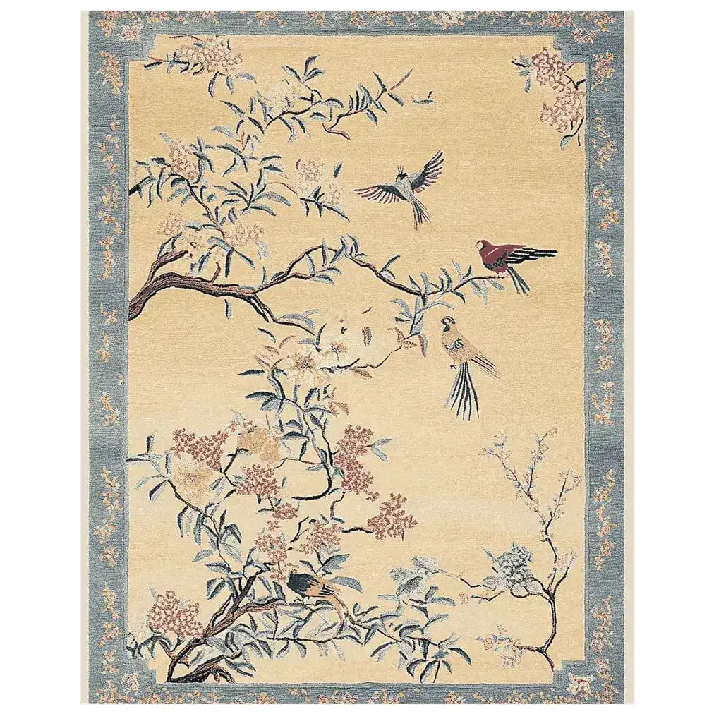 Chinoiserie Dreamscape Hand Tufted Rug