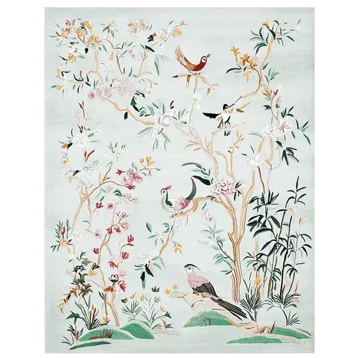 Chinoiserie Garden Bliss Hand Tufted Rug