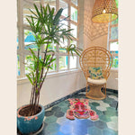 Chinoiserie Tibetan Tiger Hand Tufted Wool Rug - Pink
